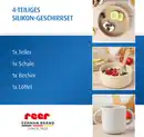 Bild 4 von reer Silikon-Geschirrset, 4-teilig, beige