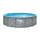 Bild 1 von Frame-Pool-Set 'Elite' Ø 427 x 107 cm mit Einstiegsleiter und Filterpumpe