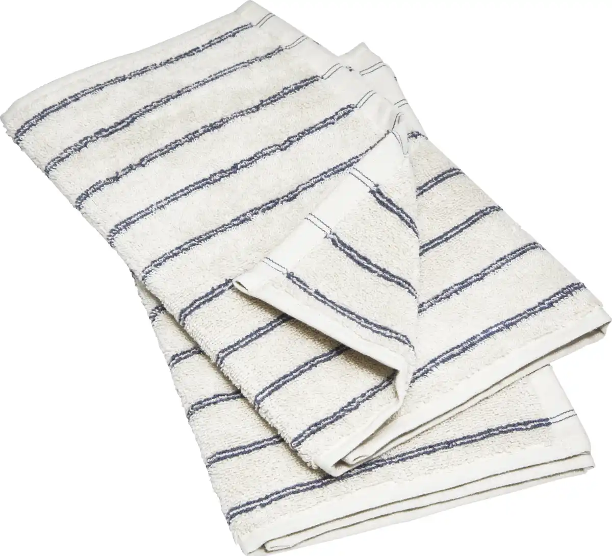 Bild 1 von IDEENWELT Gästetuch 2er-Set beige mit Streifen