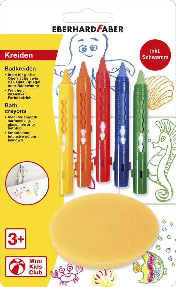 Bild 1 von Eberhard Faber Mini Kids Badkreiden mit Schiebehülse