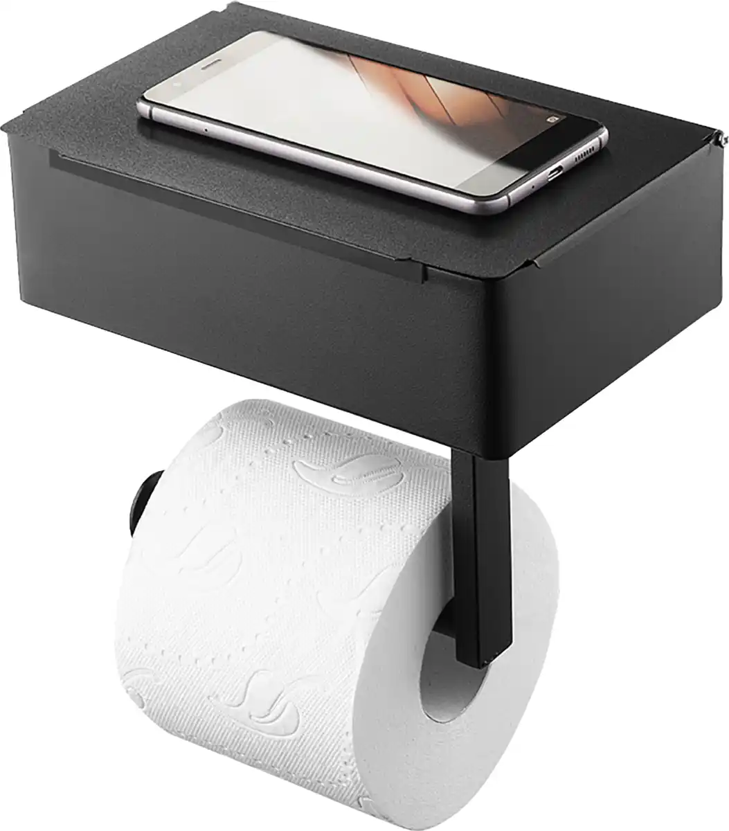 Bild 3 von IDEENWELT WC-Rollenhalter schwarz