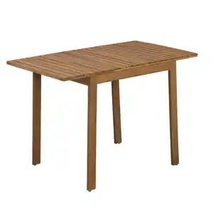 toom Tisch 'Marita' teakfarben 71,5 x 65 x 75 cm