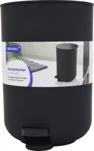 IDEENWELT Kosmetikeimer 3L schwarz