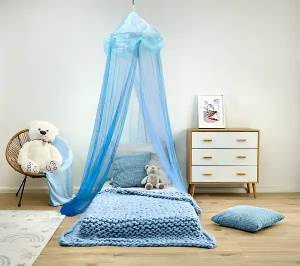 Bild 2 von IDEENWELT Betthimmel Blau