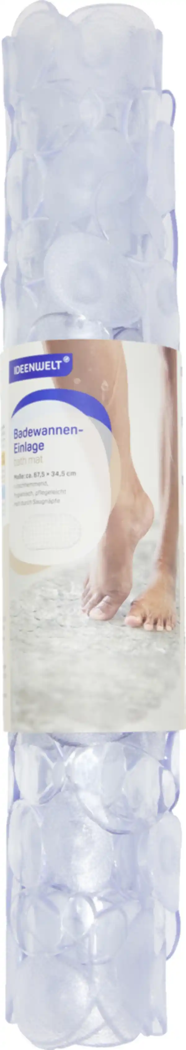 Bild 2 von IDEENWELT Badewanneneinlage transparent