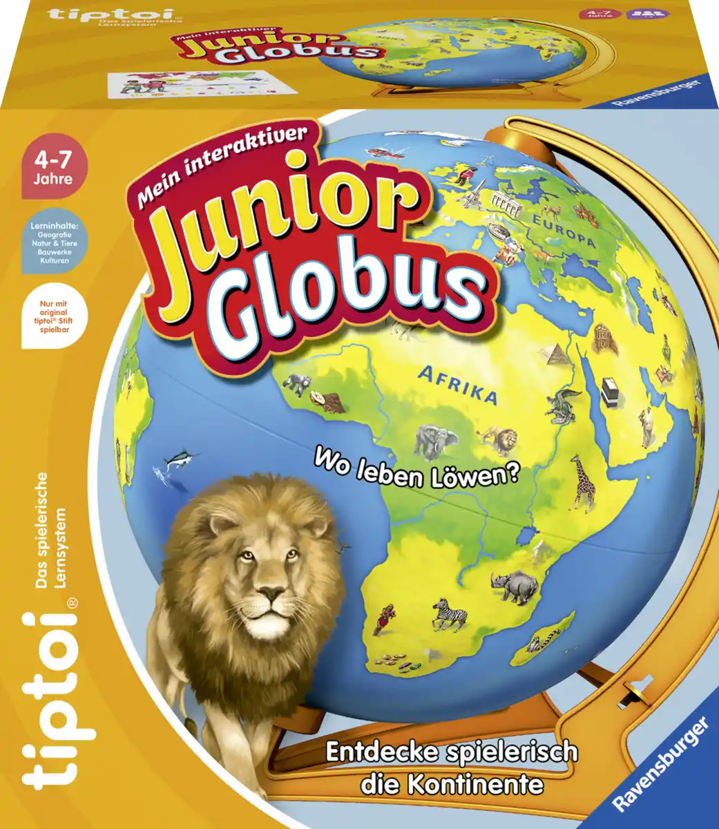 Bild 1 von Ravensburger tiptoi® Junior Globus