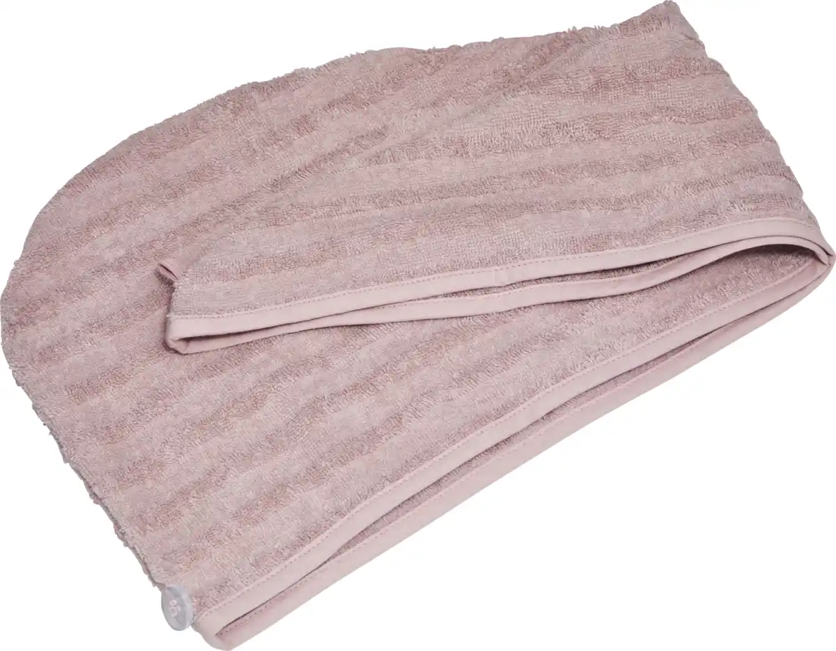 Bild 1 von IDEENWELT Kopfhandtuch rosa gestreift