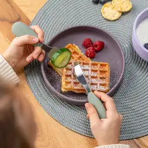 reer Silikon-Edelstahl Besteck, 3-teilig