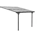 Bild 1 von Westmann Terrassenüberdachung 'Bruce' Aluminium schwarz 300 x 313 x 270 cm