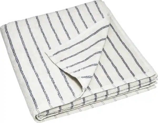 Bild 1 von IDEENWELT Duschtuch beige mit Streifen