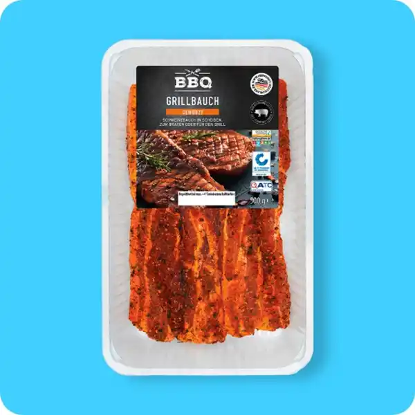 Bild 1 von BBQ Grillbauchscheiben⁷, Gewürzt oder Mariniert