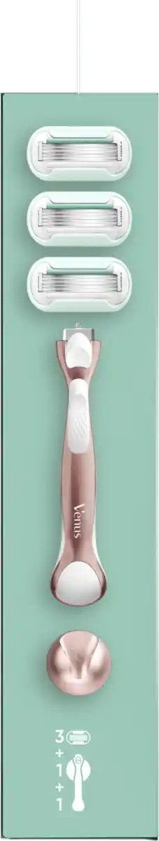 Bild 1 von Gillette Venus Deluxe Smooth Sensitive System Handstück & Duschhänger