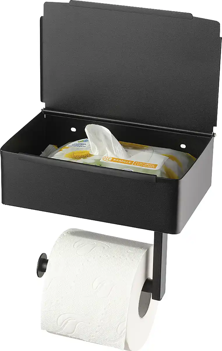Bild 4 von IDEENWELT WC-Rollenhalter schwarz