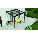 Bild 1 von Gardendreams Terrassenüberdachung 'Legend Edition' 300 x 200 cm Polycarbonat klar anthrazit