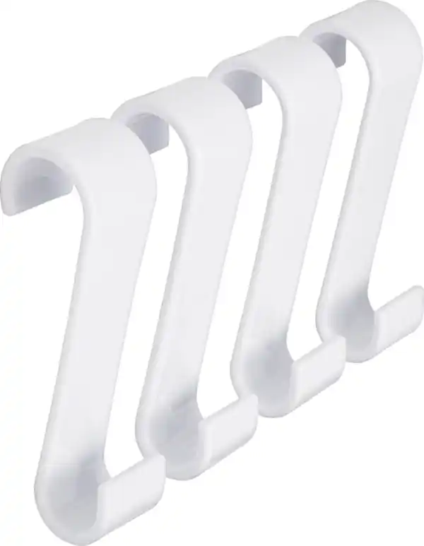 Bild 2 von IDEENWELT Heizkörperhaken 4er Set weiß