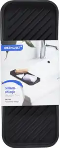 IDEENWELT Silikonablage 2er-Set schwarz