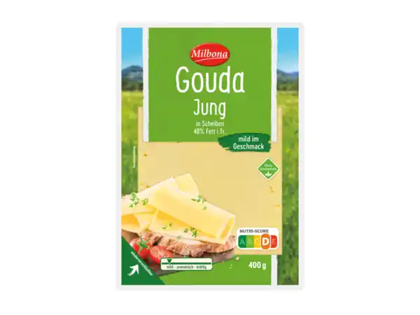 Bild 1 von Milbona Gouda Jung,  400 g