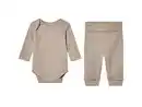 Bild 2 von lupilu® Geripptes mitwachsendes Baby-Set, 2-teilig