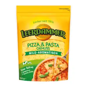LEERDAMMER Reibekäse Pizza/Pasta 160g
