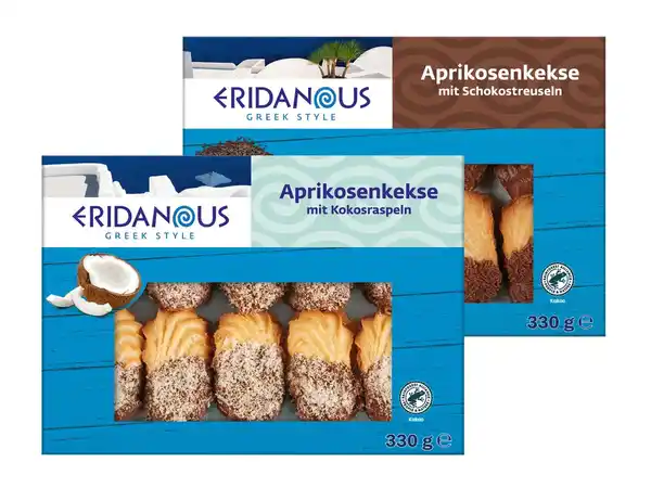 Bild 1 von Eridanous Aprikosenkekse,  330 g