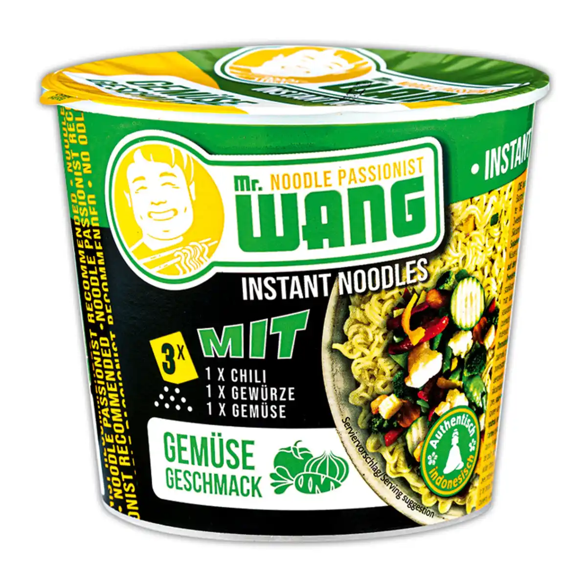 Bild 4 von Mr. Wang Instant-Nudeln im Becher