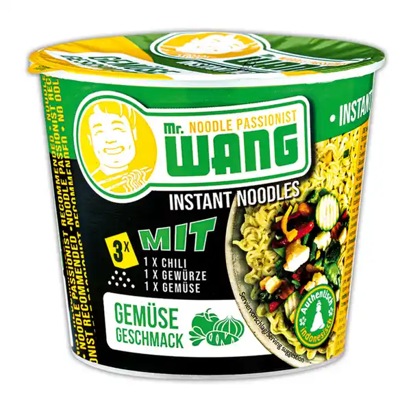 Bild 4 von Mr. Wang Instant-Nudeln im Becher