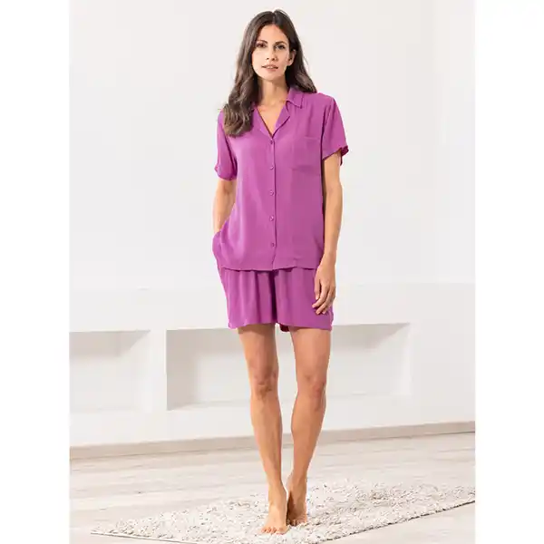 Bild 2 von Ellenor Crinkle-Shorty-Set