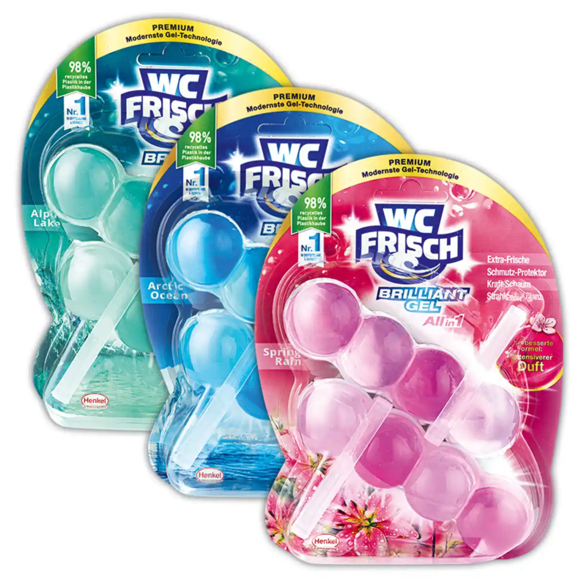 Bild 1 von WC Frisch Premium Brilliant Gel WC Stein