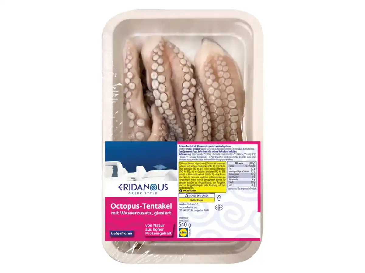 Bild 1 von Eridanous Octopus-Tentakel,  600 g