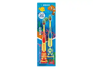 Dentalux Kinder-/Junior-Zahnbürste, 2 Stu