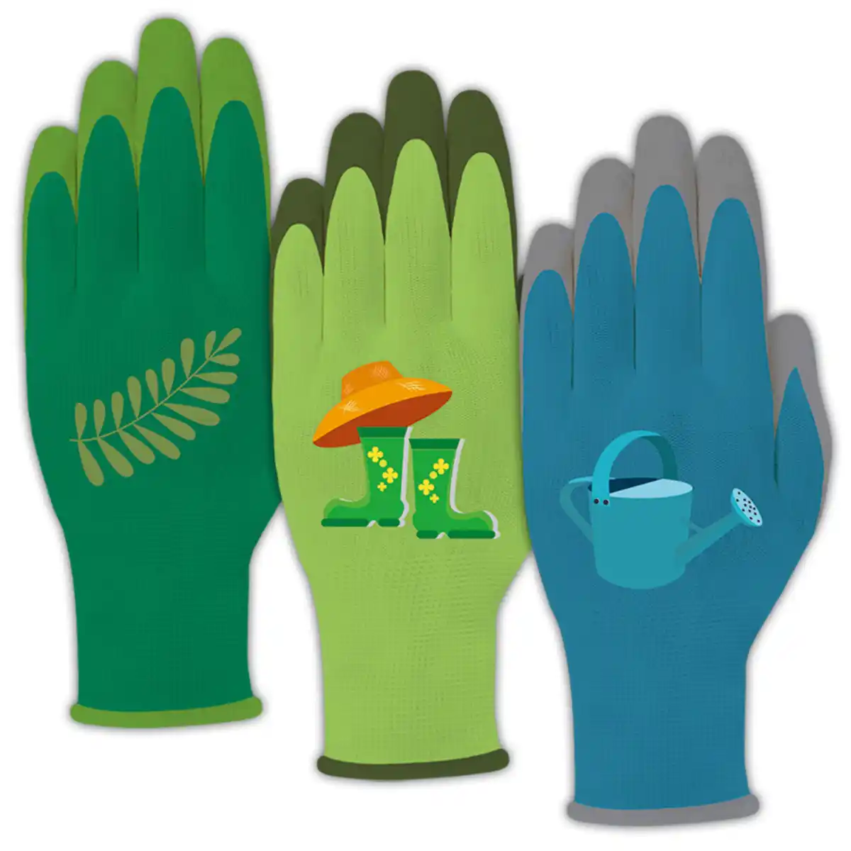 Bild 2 von Powertec Garden Gartenhandschuhe "Tira" 3 Paar