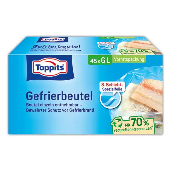 Bild 2 von Toppits Gefrierbeutel