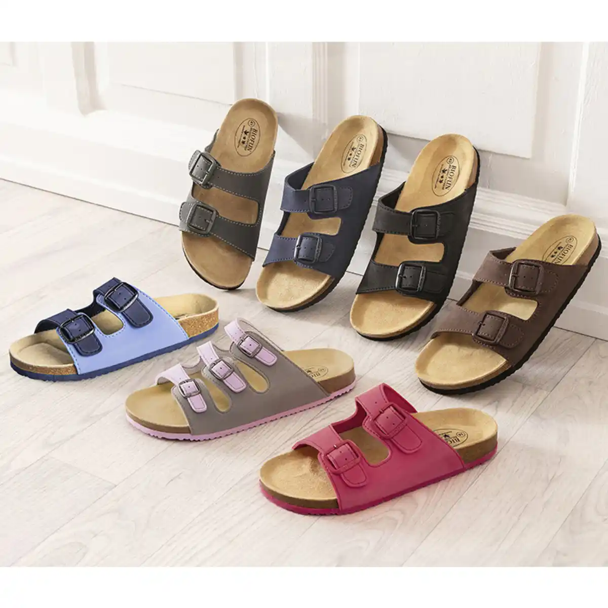 Bild 1 von BioFun Relaxing Footwear Tieffußbett-Pantoletten