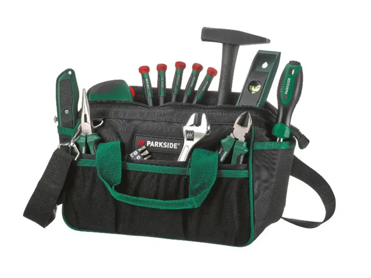 Bild 1 von PARKSIDE® Werkzeugtasche befüllt, 23-teilig
