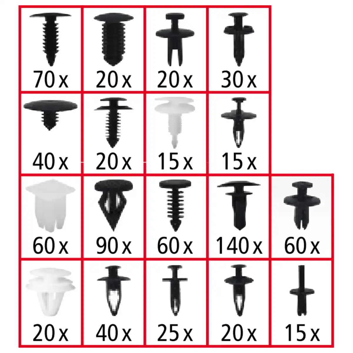 Bild 2 von Kraft Werkzeuge Demontagewerkzeug 802tlg.