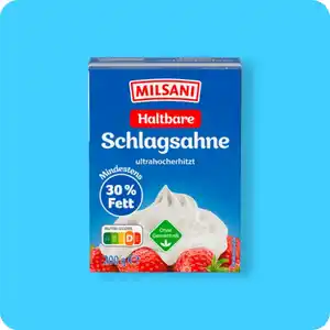 MILSANI H-Schlagsahne, Mind. 30 % Fett