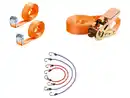 Bild 1 von ULTIMATE SPEED® Spanngurt mit Ratsche / Spanngummi-Set / Spanngurt-Set mit Schnellverschluss