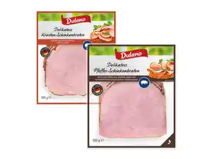 Dulano Delikatess Schinkenbraten,  100 g
