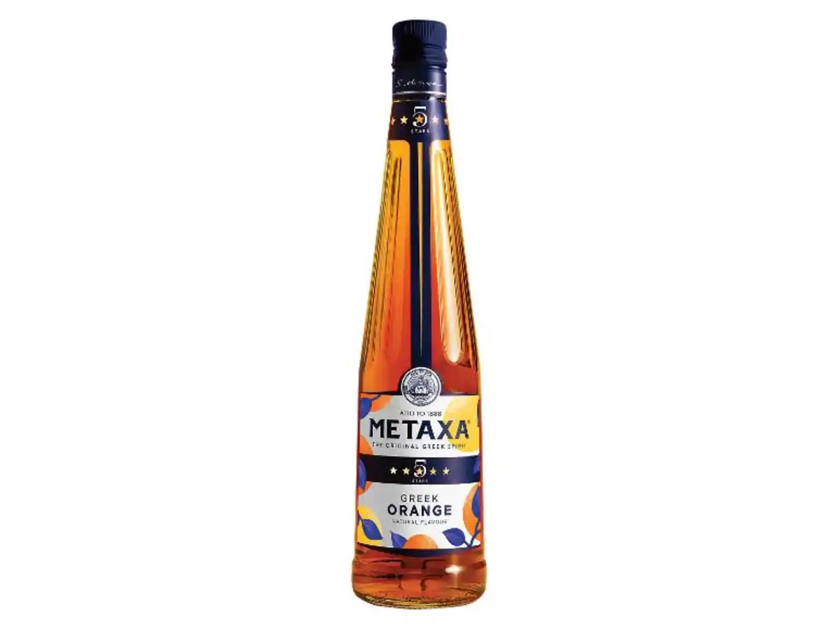 Bild 1 von METAXA 5 Sterne Greek Orange 38% vol