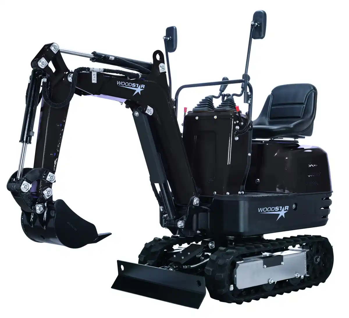 Bild 1 von Woodster Mini-Bagger WMB800 mit 69 cm Spurbreite 8,5 PS