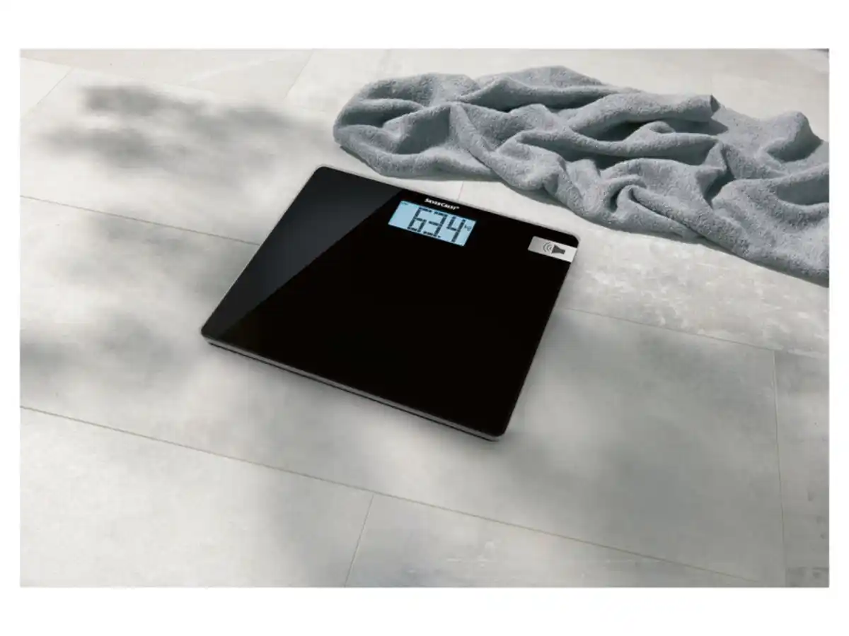 Bild 2 von SILVERCREST® PERSONAL CARE Personenwaage Glas sprechend »SPWS 180 F2«