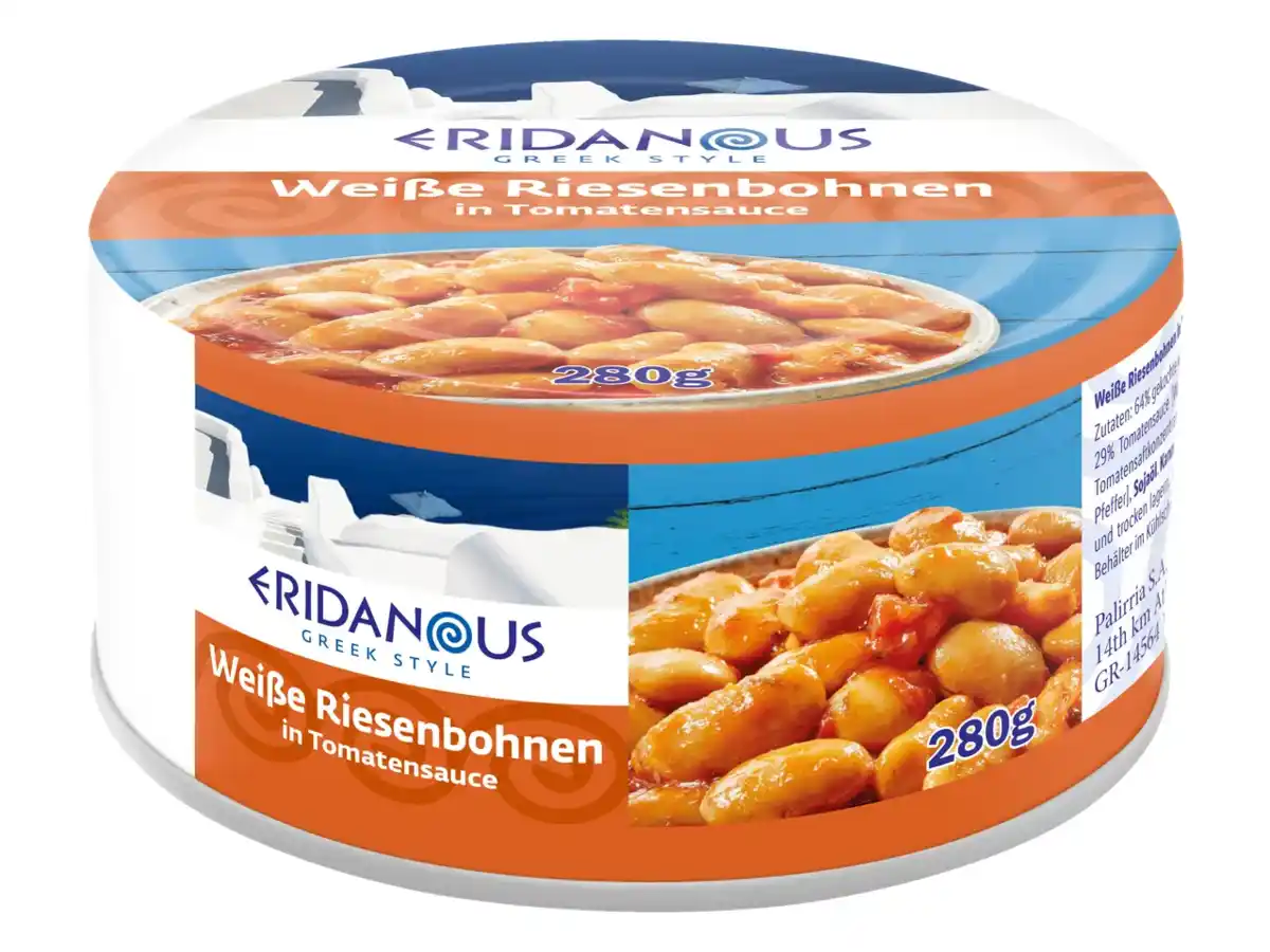 Bild 1 von Eridanous Weiße Riesenbohnen,  280 g