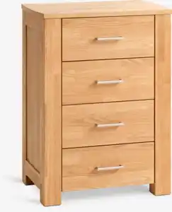 Kommode OLDE 4 Schubladen eiche