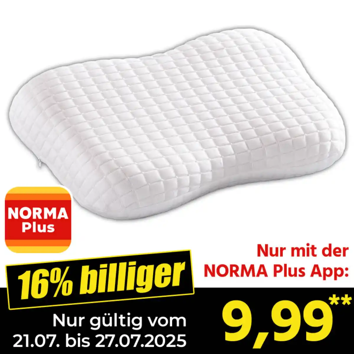 Bild 1 von Ortho-Vital Viskoelastisches Nackenstützkissen "Freeze"