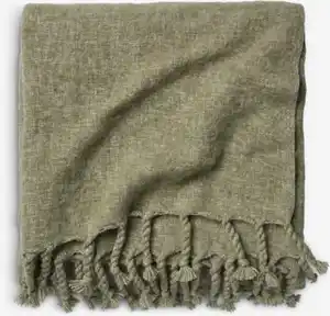 Kuscheldecke REINFANN 130x170 grĂĽn