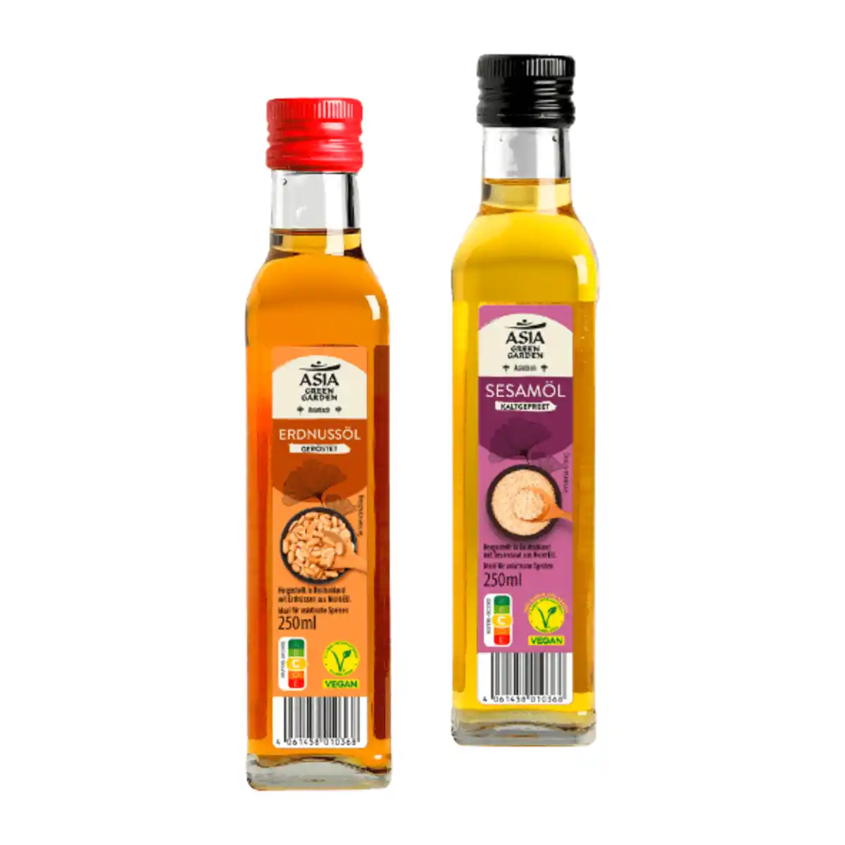 Bild 1 von ASIA GREEN GARDEN Sesam- / Erdnussöl 250ml