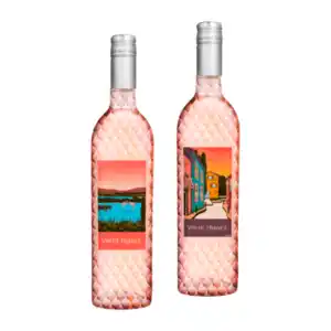6 Labels Grenache Cinsault Rosé VdF 0,75L