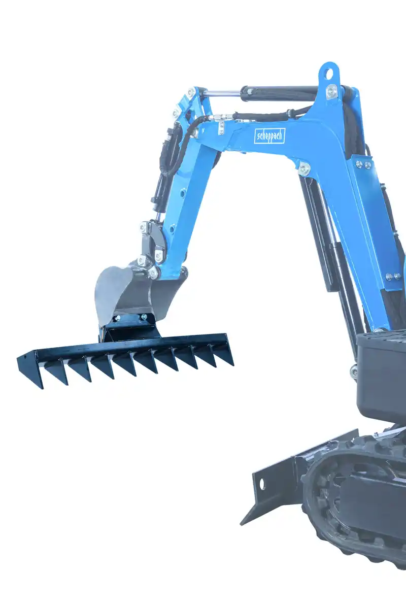 Bild 1 von Woodster Baggerrechen 100 cm, 10 Krallen