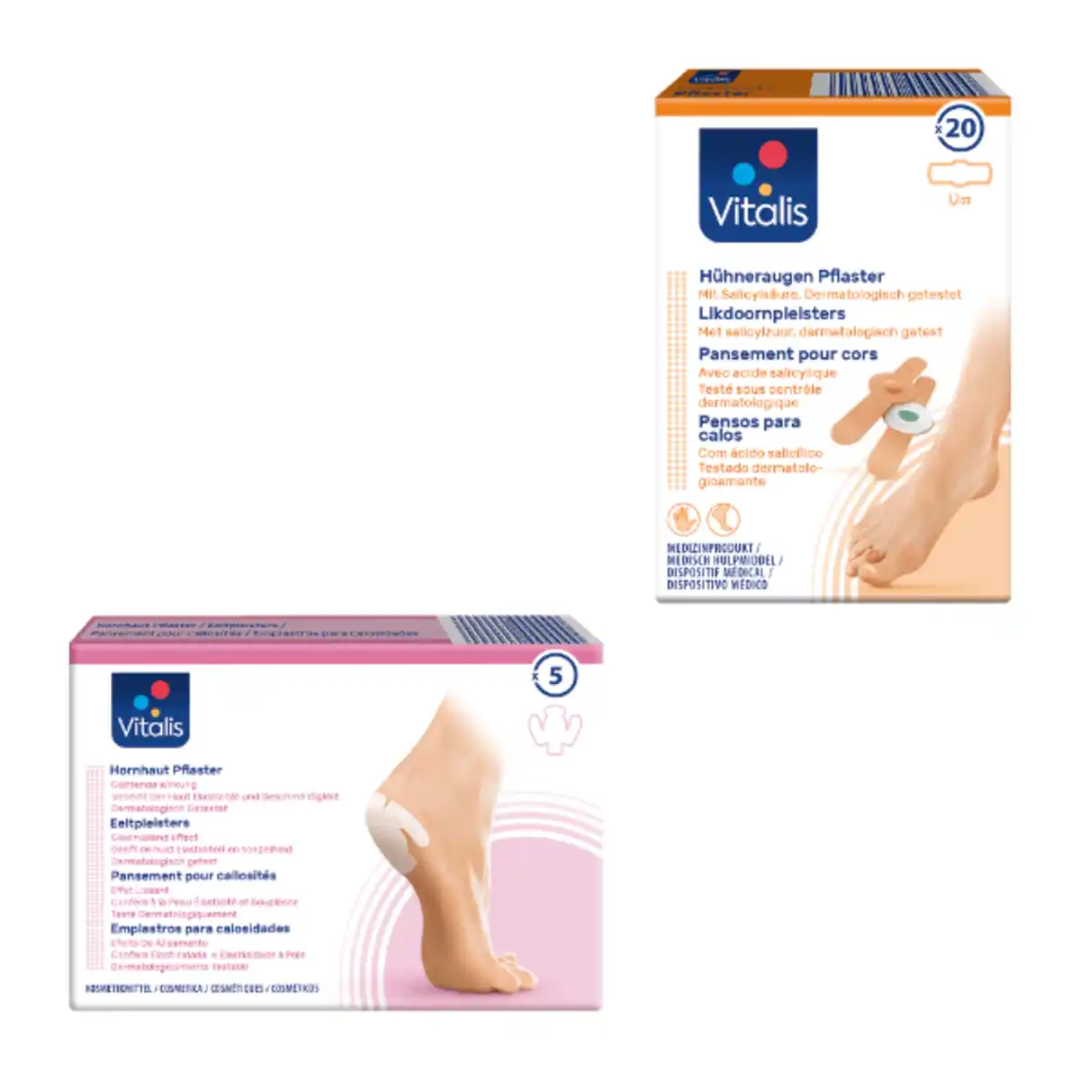 Bild 1 von VITALIS Fußpflaster