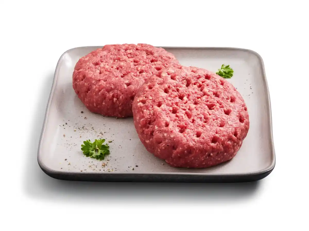 Bild 1 von Grillmeister Double Quarter Pounder Hamburger,  452 g